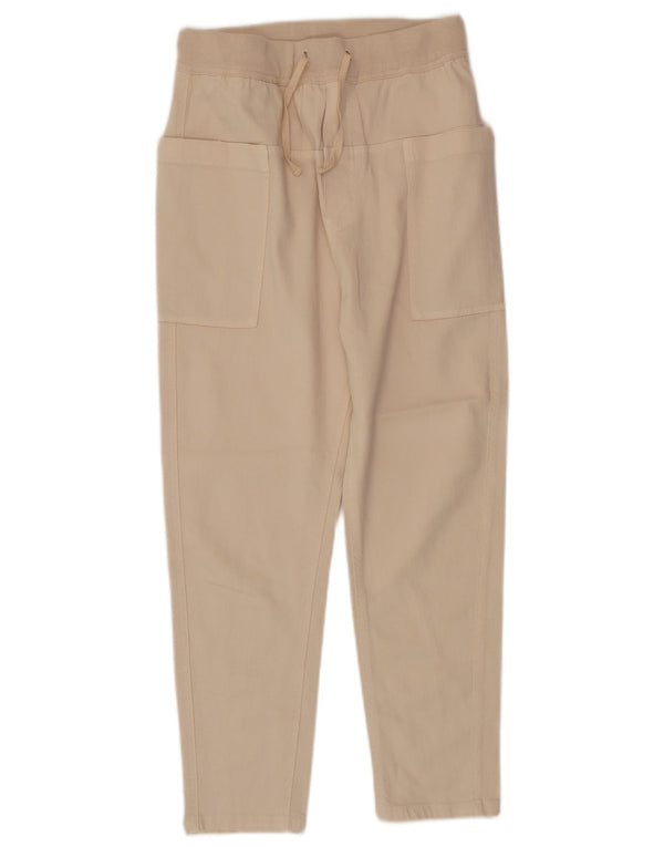 Pantaloni casual affusolati da donna Zara XS W24 L23 Beige