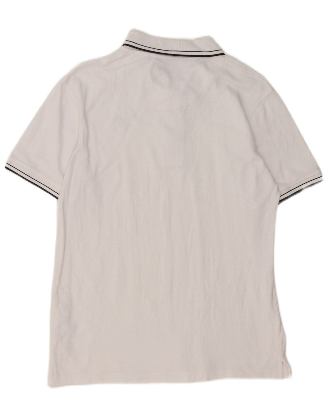Polo da uomo Lyle & Scott grande in cotone bianco