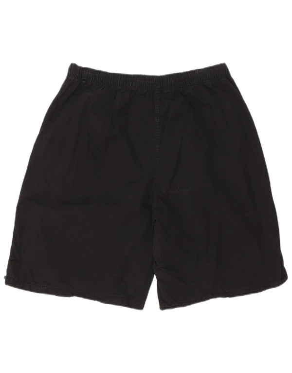 Zara Mens Casual Shorts Large W34 Black Cotton