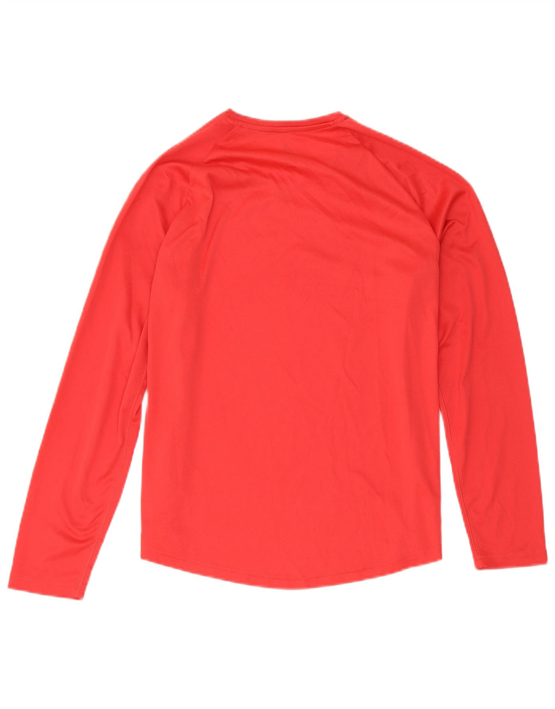 Adidas Womens Climalite Top Long Sleeve UK 16/18 Large Red Polyester