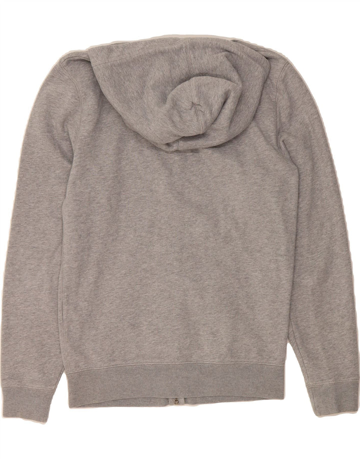JACK WILLS Mens Classic Fit Zip Hoodie Sweater Small Grey Cotton Vintage Jack Wills and Second-Hand Jack Wills from Messina Hembry 