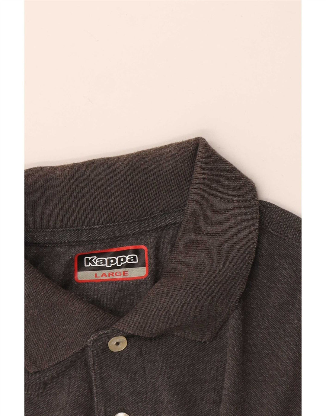 Polo Kappa Uomo Large Grigia