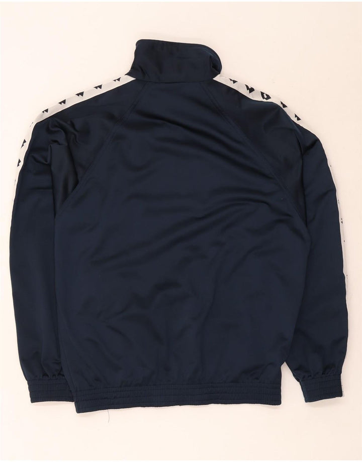 Lotto Herre grafisk træningsdragt Topjakke Medium Navy Blue Colourblock