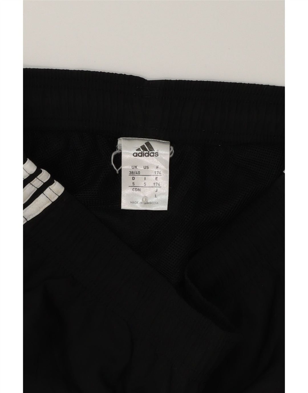 ADIDAS Mens Trousers UK 38/40 Medium  Black Colourblock