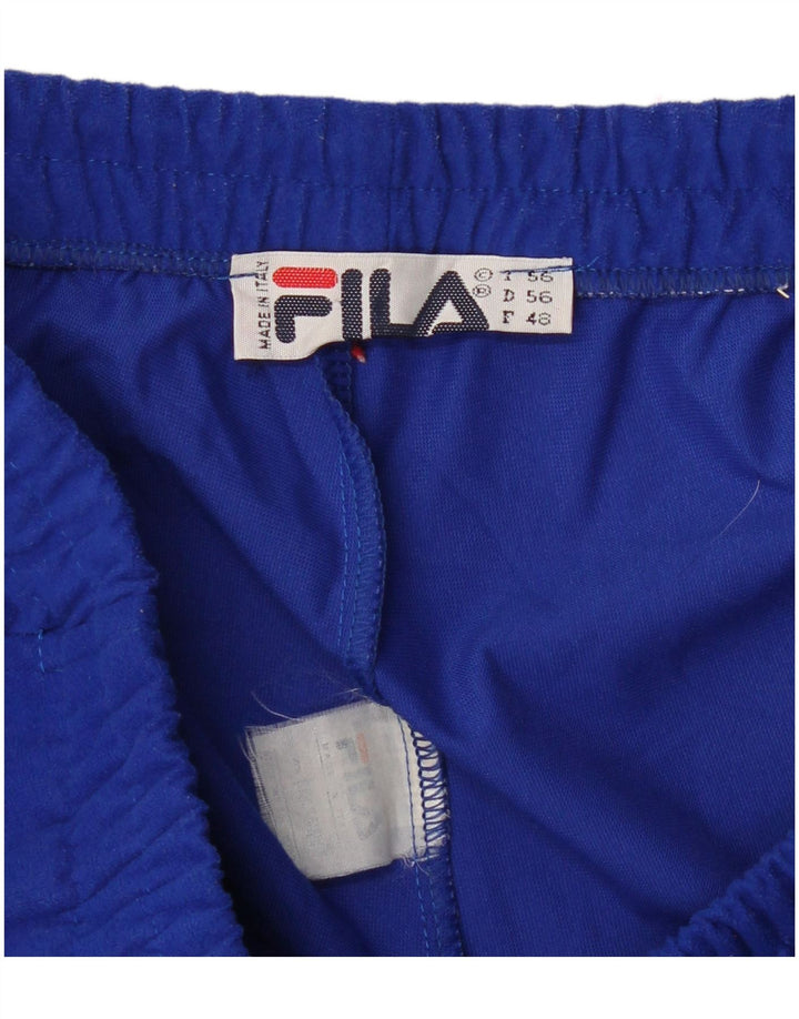 Fila Mens Tracksuit Trousers Joggers IT 56 XL  Blue