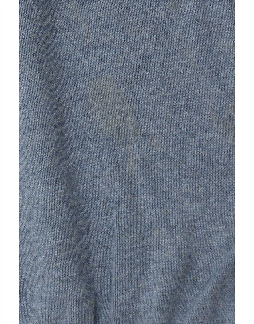 NAUTICA Mens Zip Neck Jumper Sweater Large Blue Cotton