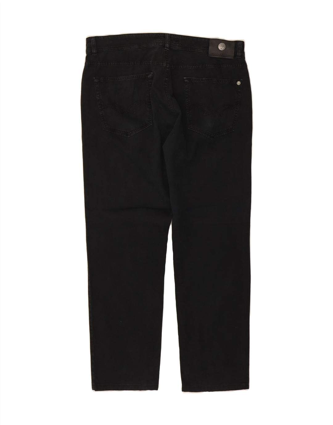 TRUSSARDI Mens Slim Jeans W36 L30 Navy Blue Cotton Vintage Trussardi and Second-Hand Trussardi from Messina Hembry 
