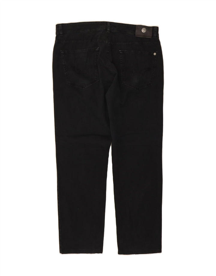 TRUSSARDI Mens Slim Jeans W36 L30 Navy Blue Cotton Vintage Trussardi and Second-Hand Trussardi from Messina Hembry 
