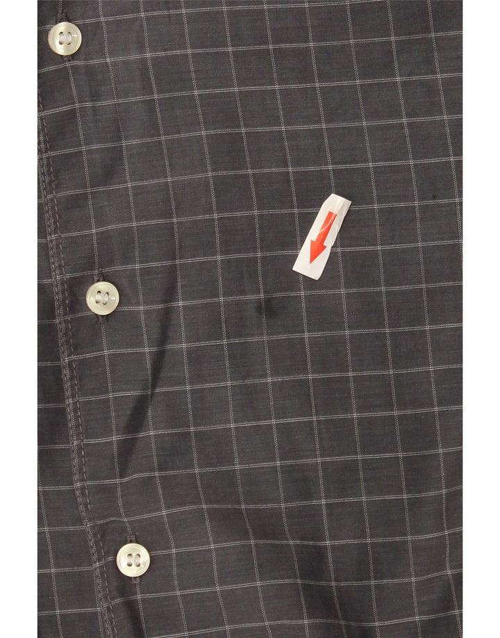 Ανδρικό πουκάμισο Massimo Dutti XL Grey Check
