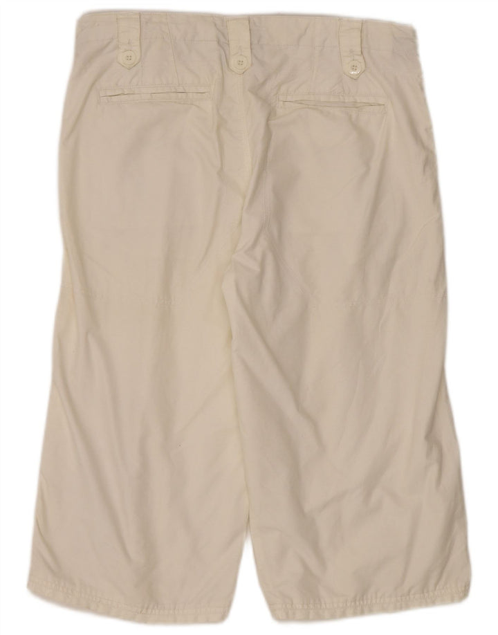 TOMMY HILFIGER Bermuda grafici da uomo medi W32 cotone bianco