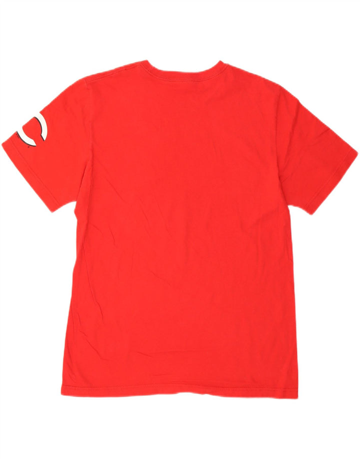 NIKE Mens Regular Fit Graphic T-Shirt Top Large Red Cotton Vintage Nike and Second-Hand Nike from Messina Hembry 