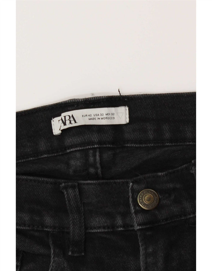 Zara Mens Slim Jeans EU 42 Grande W32 L30 Cinza