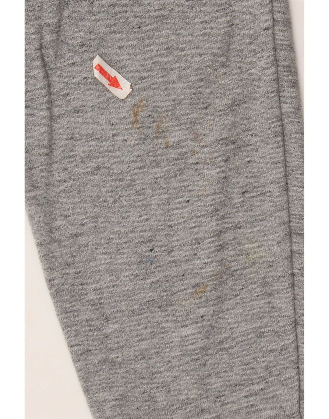 Levi's Damen-Sweatshirt-Pullover UK 14 Mittelgrau gefleckte Baumwolle