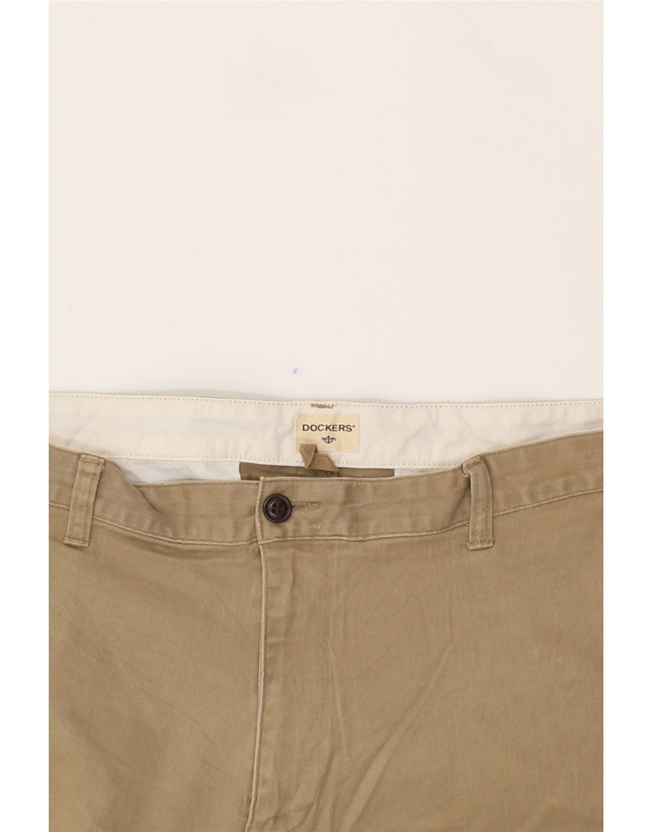 DOCKERS Mens Cargo Shorts W38 XL Beige Cotton Vintage Dockers and Second-Hand Dockers from Messina Hembry 