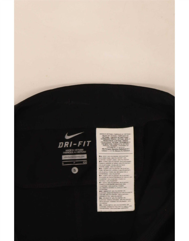 Γυναικείο κολάν Nike UK 8 Μικρό μαύρο πολυεστέρα