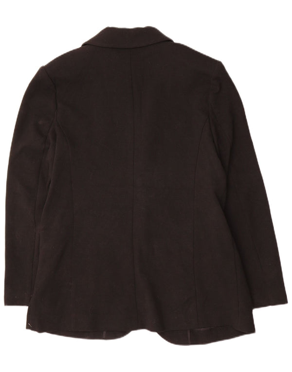Marks & Spencer Veste blazer coupe décontractée pour femme UK 12 Bleu marine moyen
