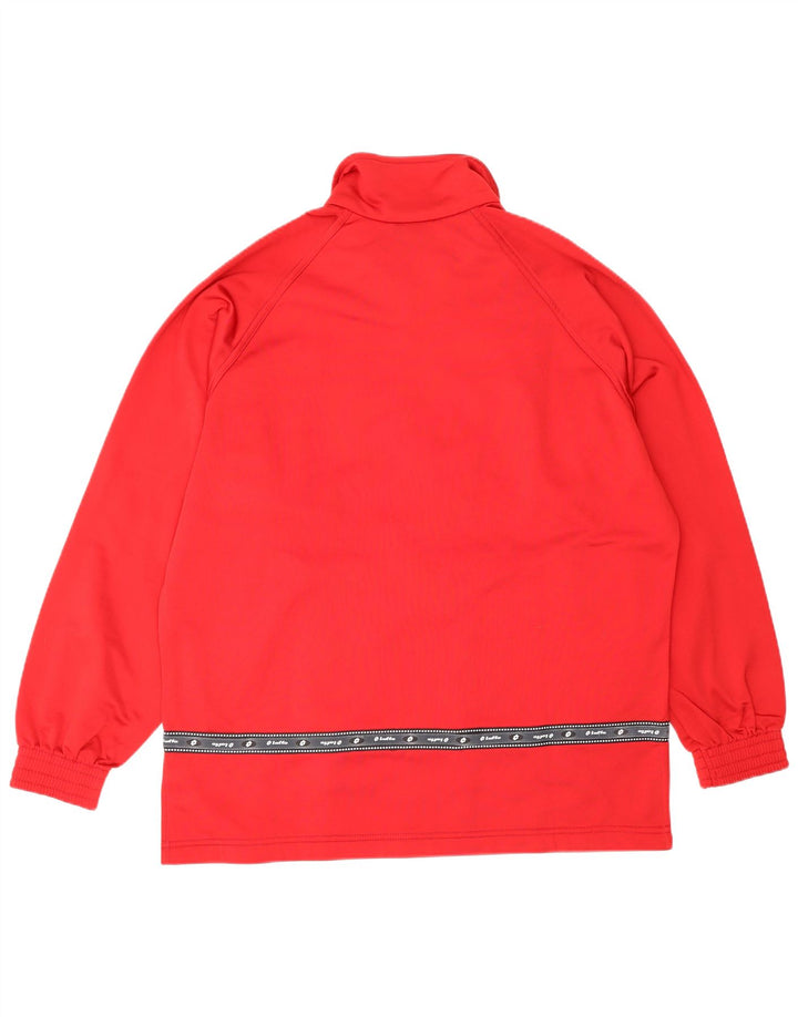 LOTTO Mens Graphic Tracksuit Top Jacket XL Red