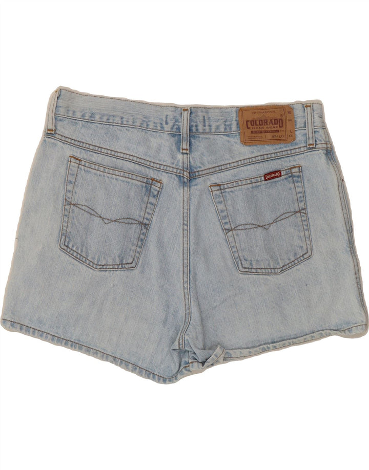 HIGH COLORADO Womens Denim Shorts W34 Large  Blue Cotton Vintage High Colorado and Second-Hand High Colorado from Messina Hembry 