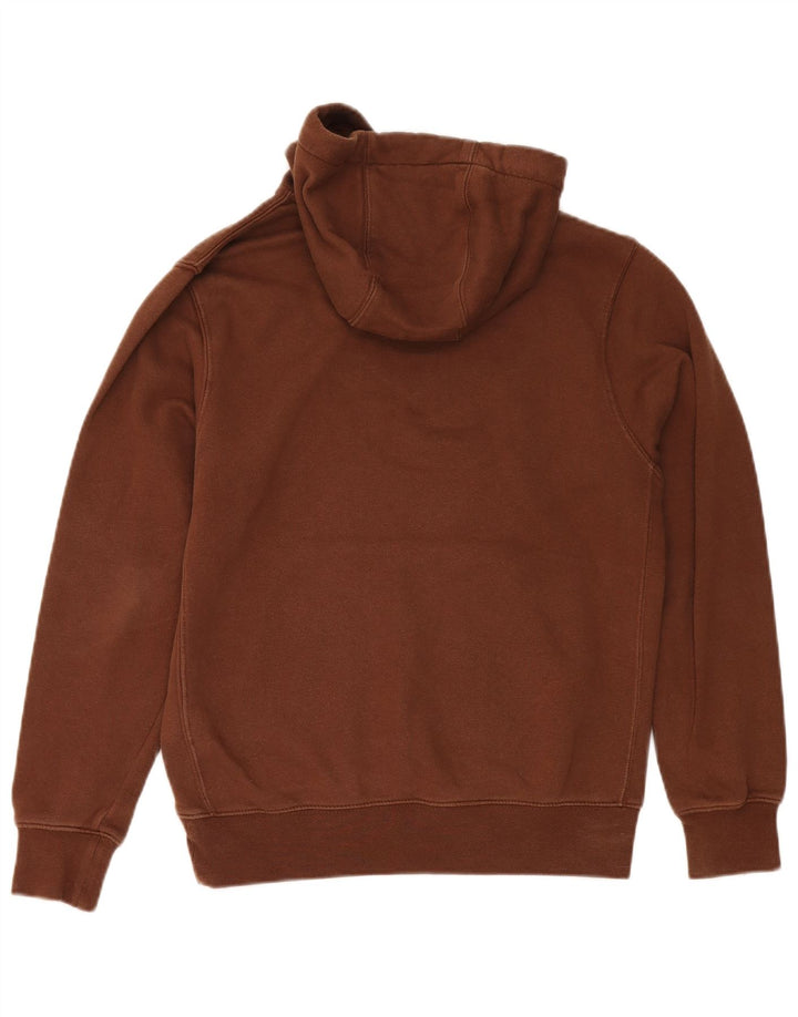 Nike Pull à capuche pour homme Petit coton marron