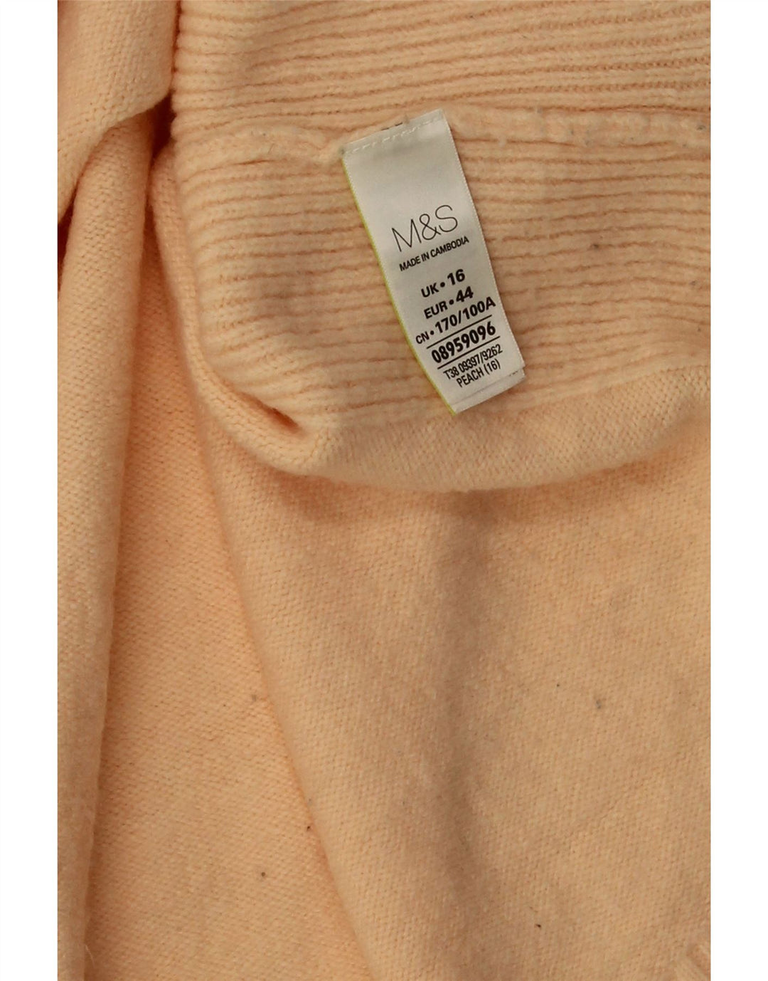 Marks & Spencer Pull col roulé pour femme UK 16 Large Rose