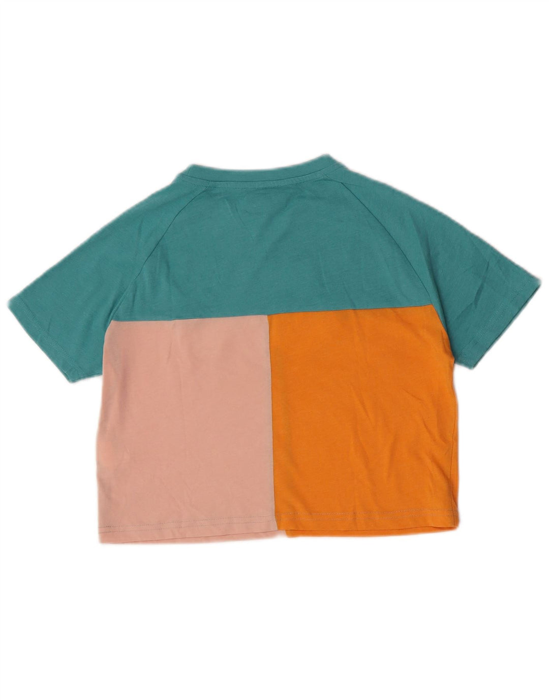 Kappa Womens Graphic T-Shirt Top UK 14 Medium Multicoloured Colourblock