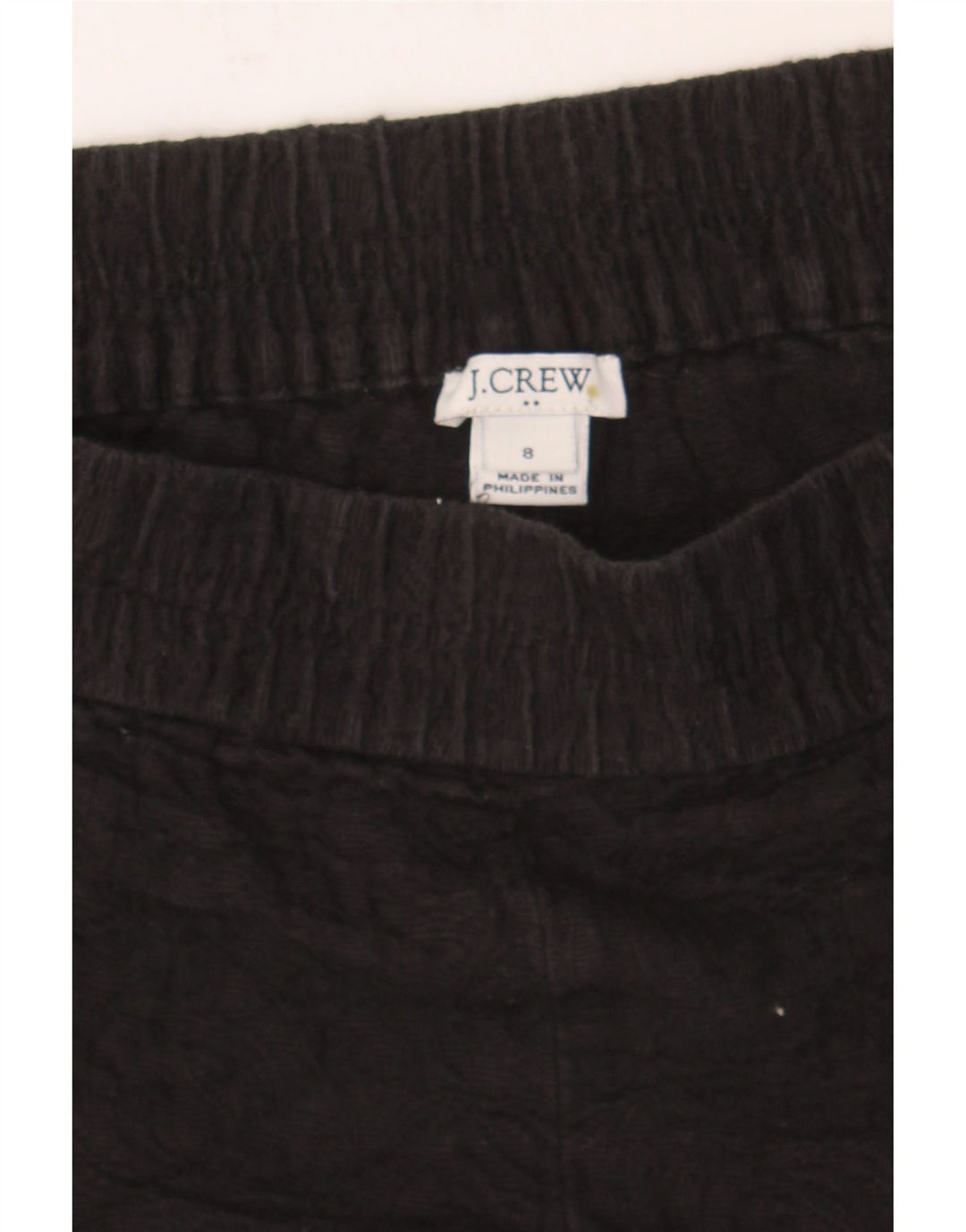 J. CREW Womens Chino Shorts US 8 Medium W30  Black Cotton Vintage J. Crew and Second-Hand J. Crew from Messina Hembry 