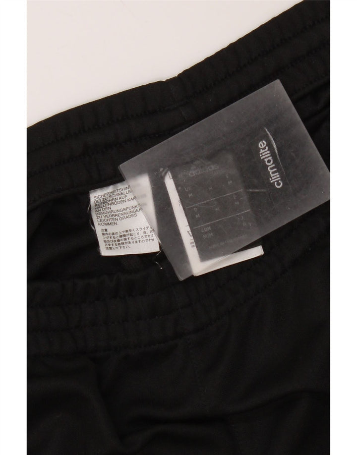 Adidas Mens Climalite Tracksuit Trousers Medium  Black Polyester