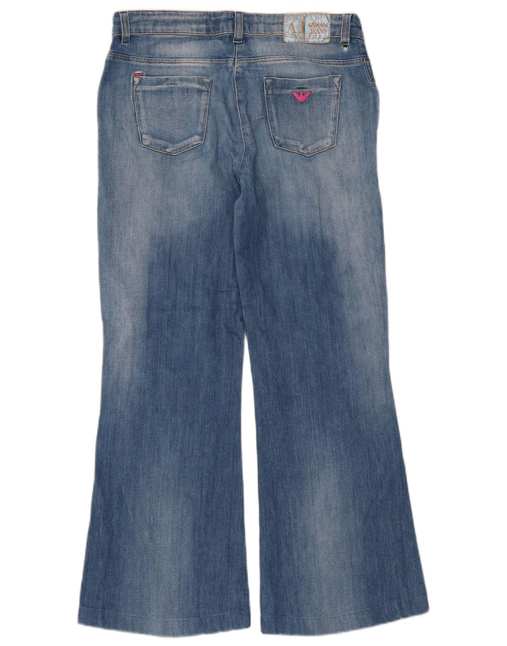 Armani Womens Flared Jeans W28 L27 Blue