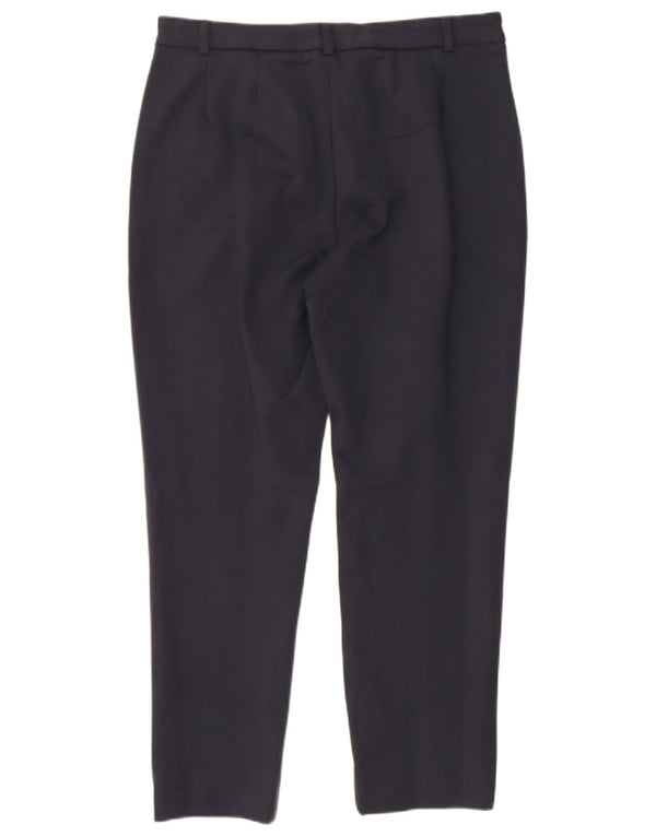 Marks & Spencer Γυναικείο κοστούμι Crop Παντελόνι UK 12 Medium W30 L24 Navy Blue