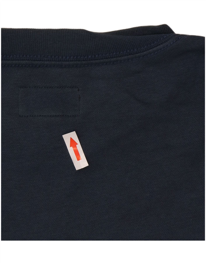 Converse Mens Graphic Sweatshirt Jumper Small Navy Blue