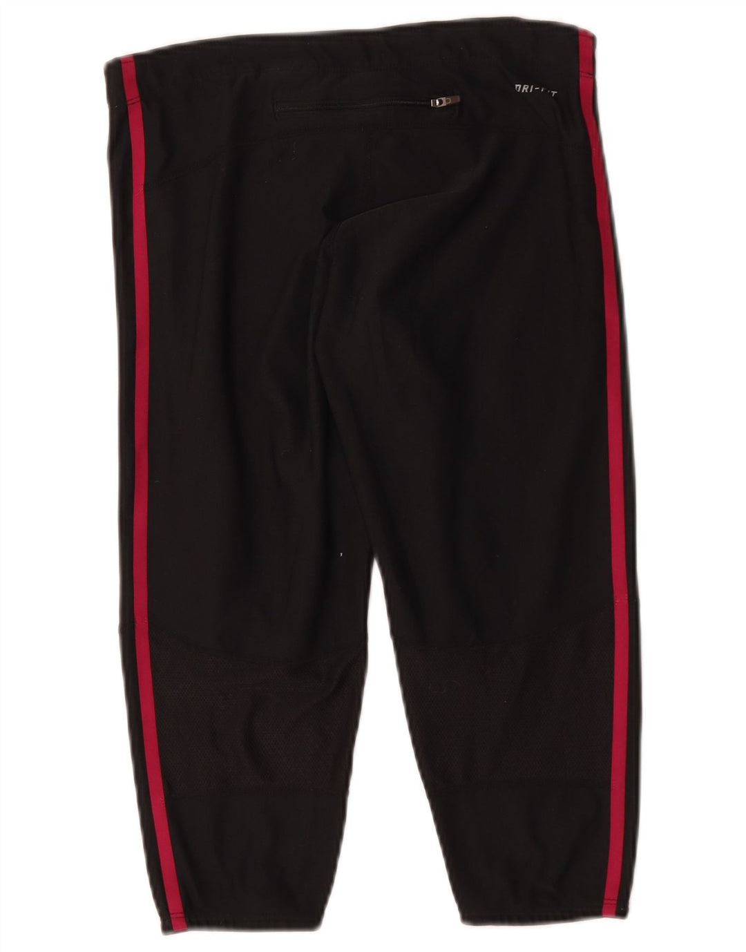 Nike Damen Dri Fit Capri Leggings UK 12 Medium Schwarz