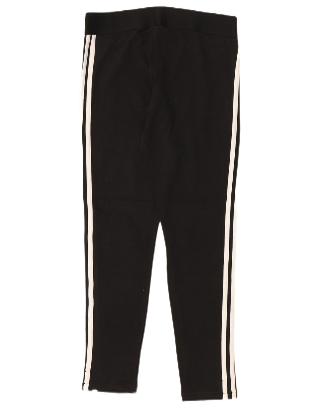 Adidas Damen Leggings UK 12/14 Medium Schwarz