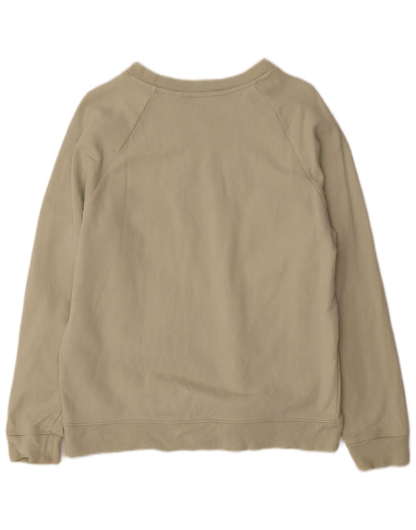 Levi's Womens Graphic Oversized Sweatshirt Jumper UK 10 Small Green Cotton
