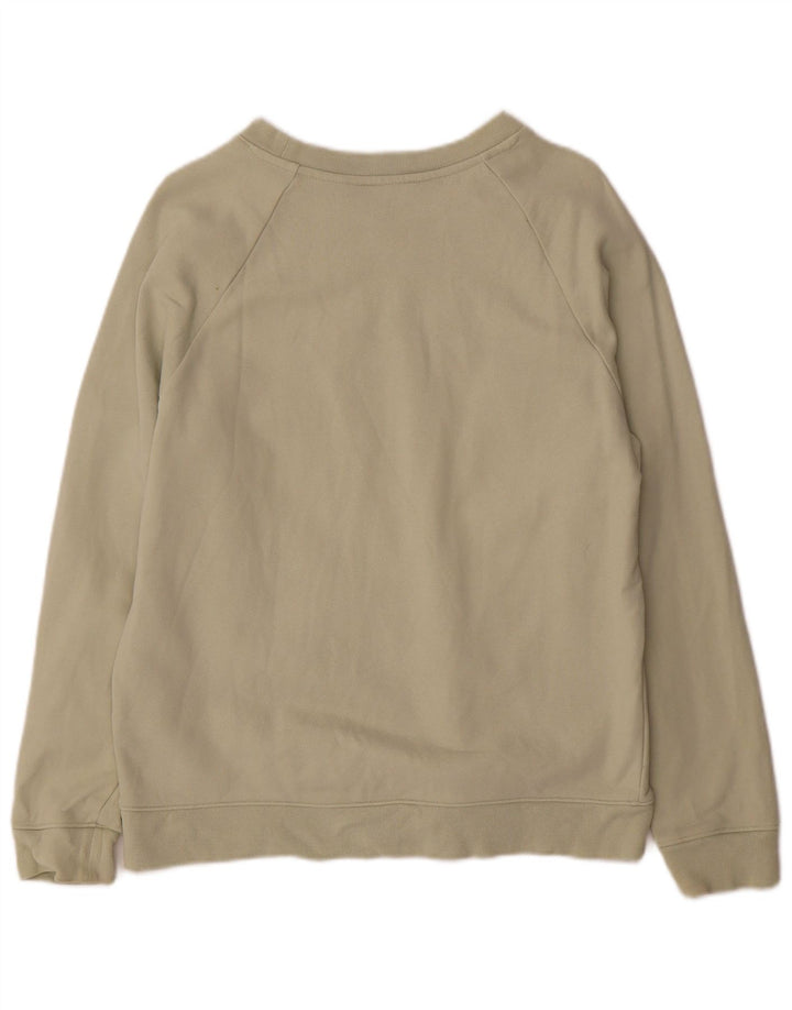 Levi's Womens Graphic Oversized Sweatshirt Jumper UK 10 Small Green Cotton