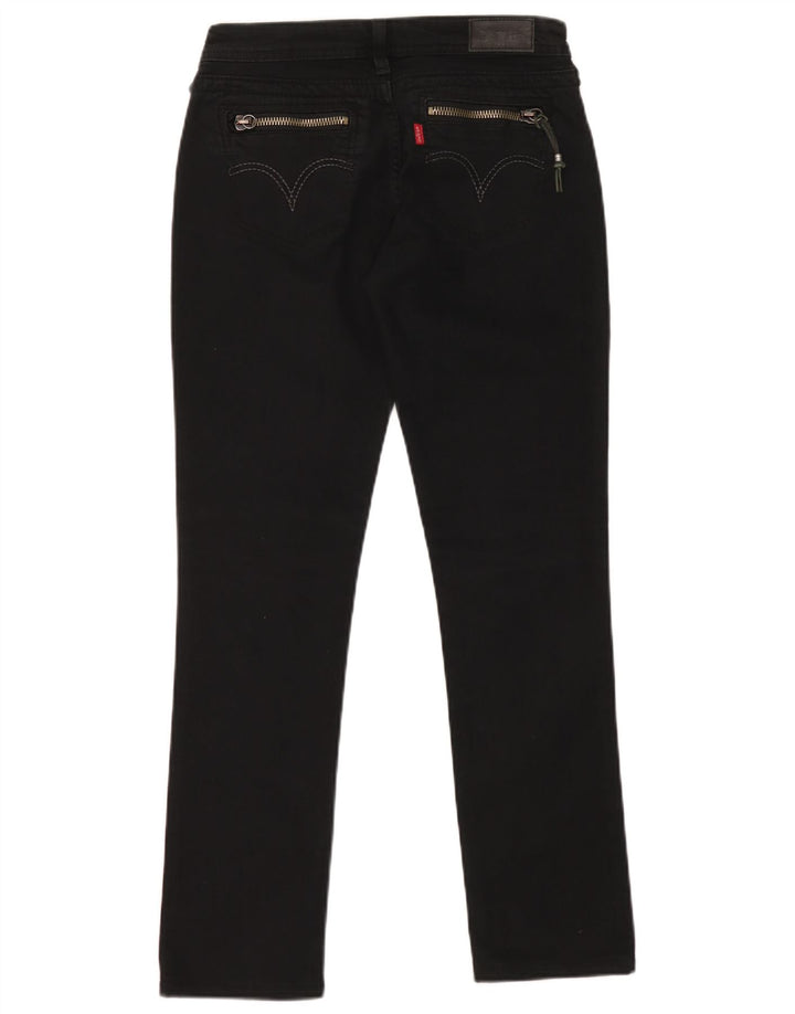 Levi's Womens Skinny Jeans W30 L29 Black Cotton
