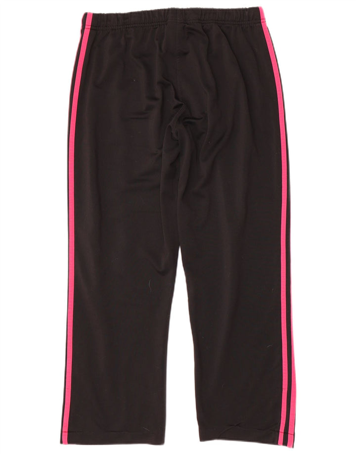 Adidas Womens Tracksuit Trousers UK 16 Large Black Polyester