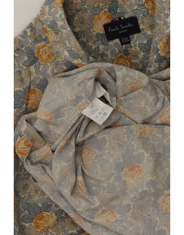Koszula męska Paul Smith 2XL, wielobarwna, bawełniana w kwiaty