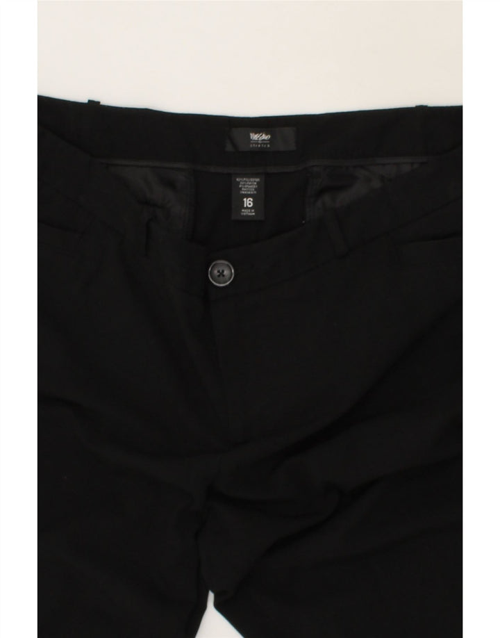 MOSSIMO Womens Stretch Bootcut Casual Trousers US 16 2XL W38 L32 Black Vintage Mossimo and Second-Hand Mossimo from Messina Hembry 