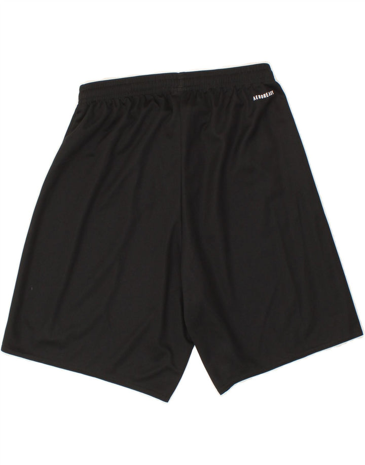 ADIDAS Boys Sport Shorts 9-10 Years Small Black Vintage Adidas and Second-Hand Adidas from Messina Hembry 