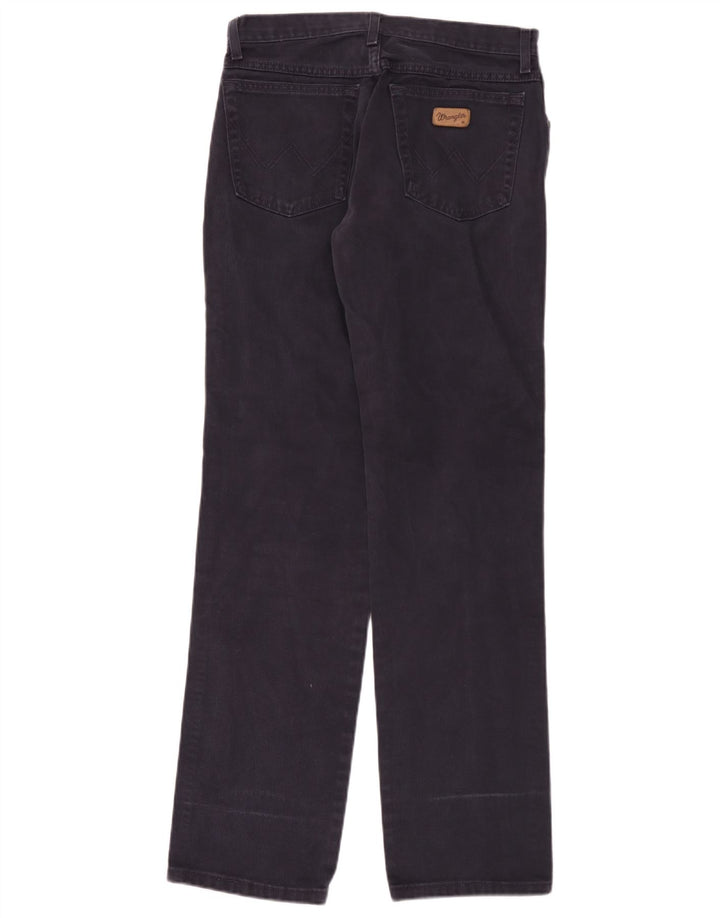 Jeans dritti da uomo Wrangler W30 L34 Blu Navy