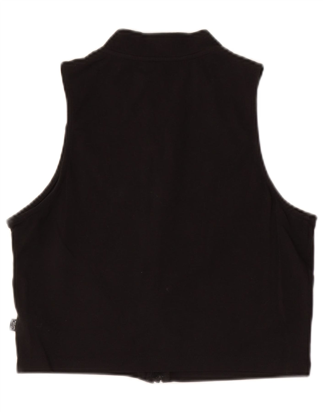 Puma Womens Sleeveless Crop Top UK 14 Large Black Cotton