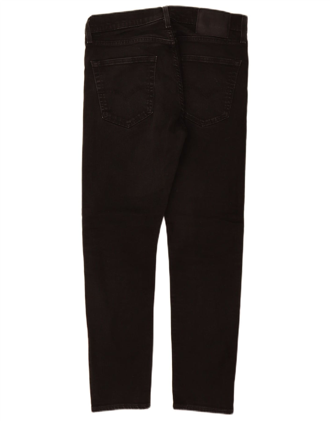 Levi's Slim Jeans til mænd W32 L28 sort bomuld