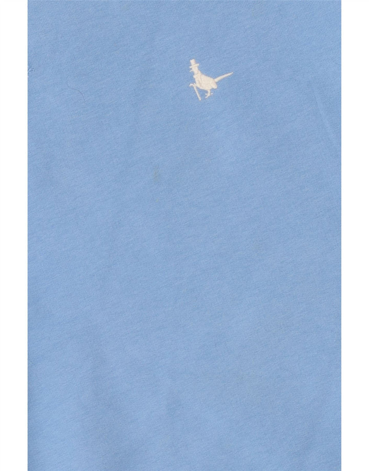 Jack Wills Womens Oversized Sweatshirt Jumper UK 8 Small Blue Cotton