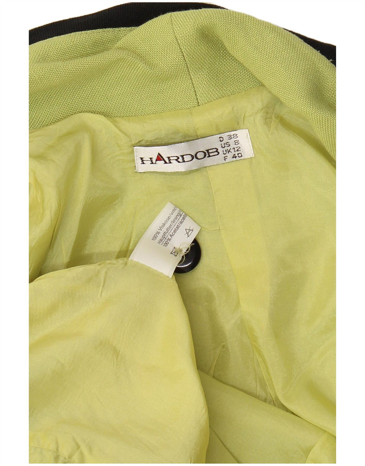 Hardob Womens Bolero Top UK 12 Medium Green Viscose