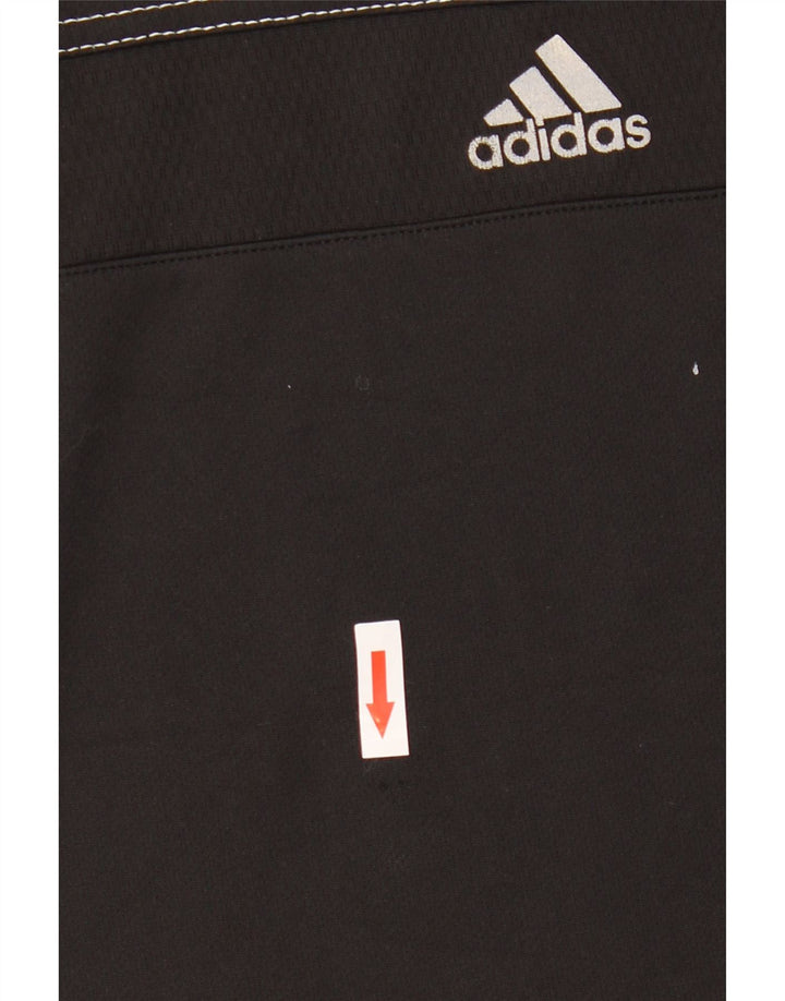 ADIDAS Mens Graphic Vest Top Small Black Polyester