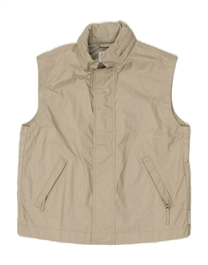 ARMANI JUNIOR Boys Gilet 12-13 Years XL Beige Polyamide Vintage Armani Junior and Second-Hand Armani Junior from Messina Hembry 