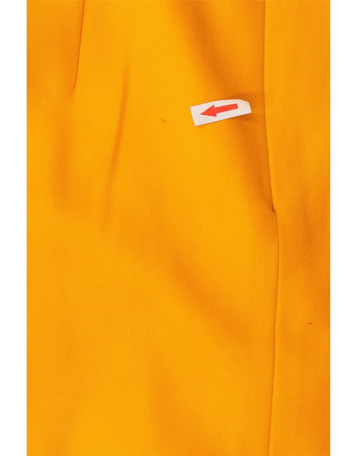 Vintage A-Line nederdel til kvinder W30 Medium Orange Uld