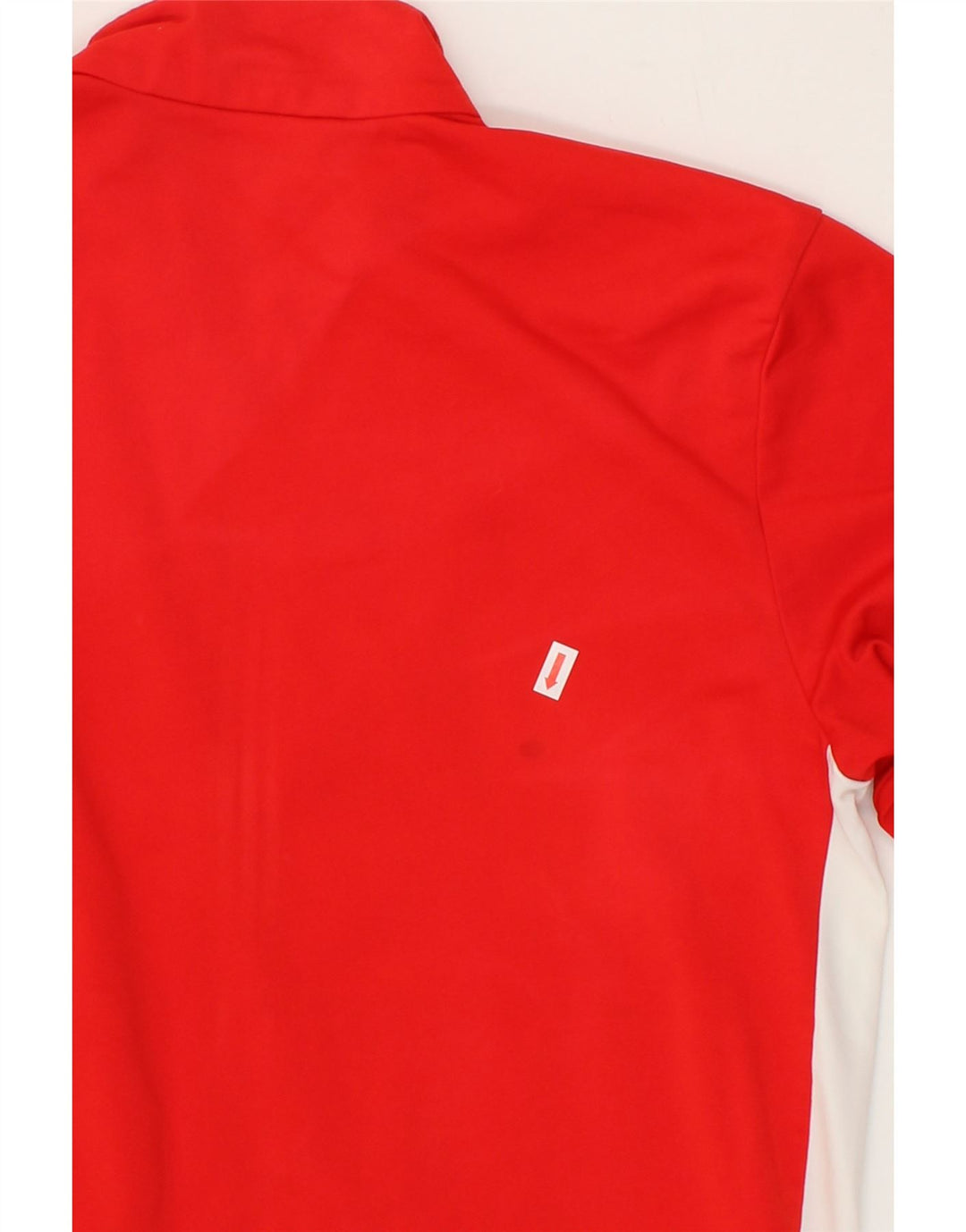 PUMA Boys Tracksuit Top Jacket 13-14 Years Red Colourblock Polyester Vintage Puma and Second-Hand Puma from Messina Hembry 