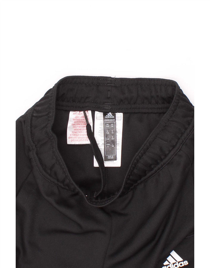 Pantaloni della tuta Adidas Aeroready da ragazzo 5-6 anni in poliestere nero