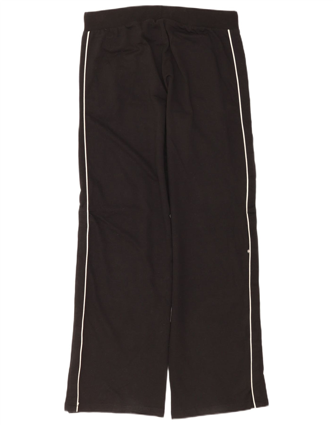 Puma Womens Tracksuit Trousers UK 12 Medium Black Cotton